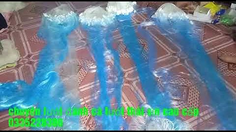 Lưới cá, lưới đánh cá, lưới cước thái xịn, lưới 2 màn, bắt các loại cá to và nhỏ, ZANO 0335228386
