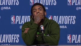 Kyrie Irving Postgame Interview - Game 5 | Celtics vs Bucks | 2019 NBA Playoffs