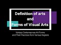 Definition of Arts and Forms of Visual Arts
