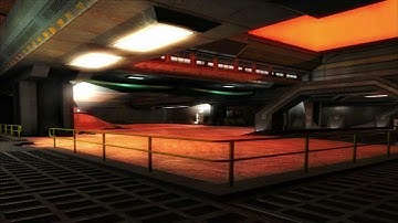 BRTECH1 Engine while-in-development-demo (with xonotic map red-planet, relief mapping and bloom)