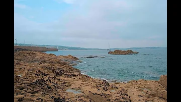 Battery Rocks Waves - Relaxation/Meditation/Mildfullness #Cornwall #Penzance