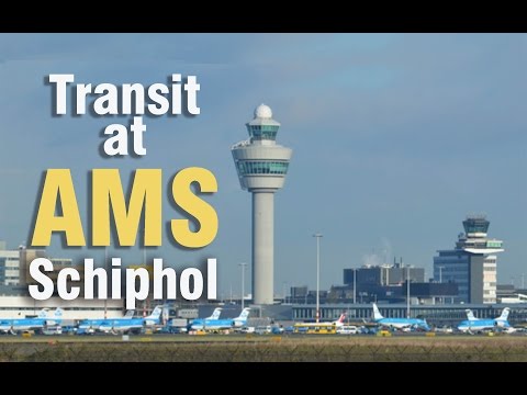 Transit at Amsterdam Schiphol Airport | Gates C to gates F