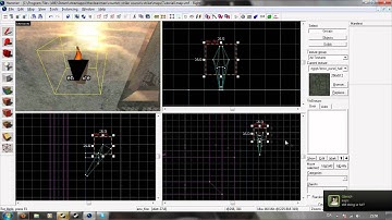 Hammer Editor Beginner Tutorial#2 - Buttons, fire, doors, water and illusions.