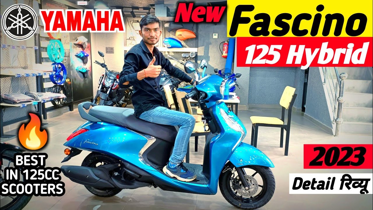 🎉Finally 2024 Yamaha Fascino 125 hybrid Bs6 Detail Review New