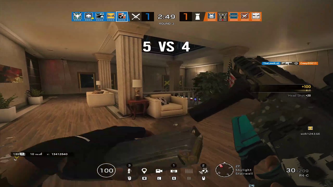 Godlike highlights#7-Rainbow Six: Siege