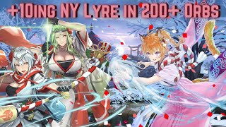 +10 New Years Lyre in 200+ Orbs Clockwork Banner Summoning [FEH]
