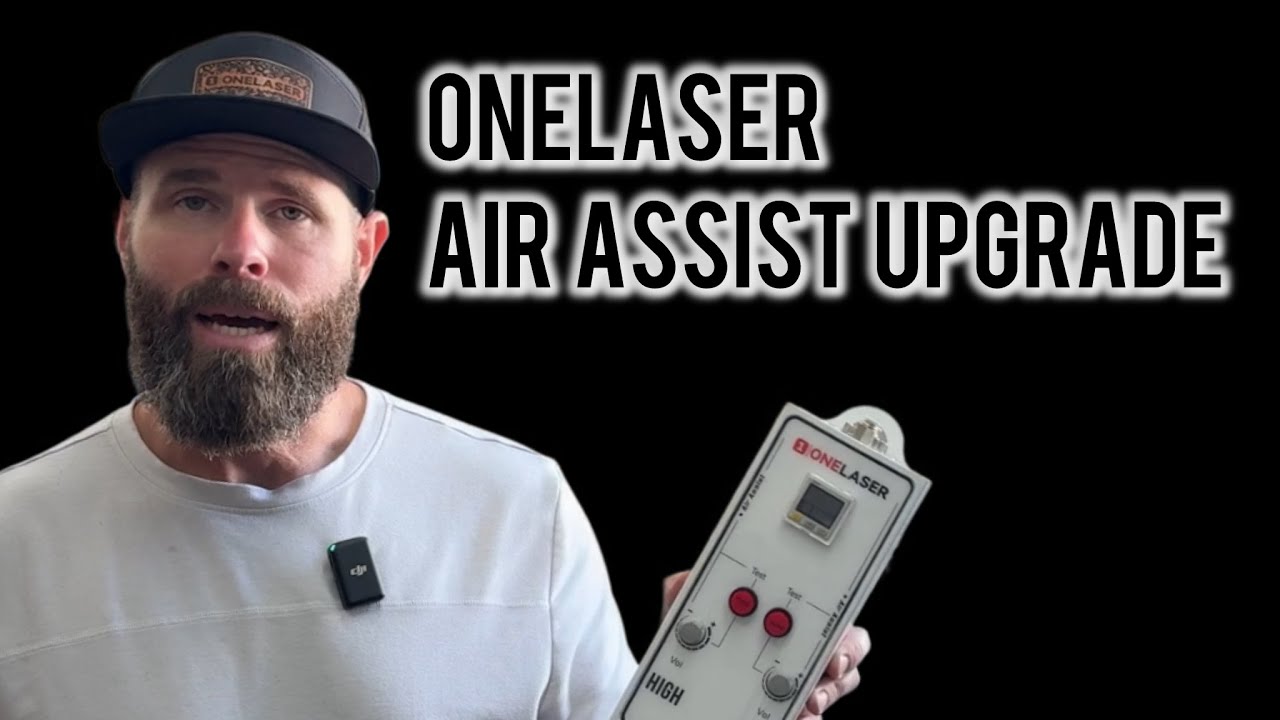OneLaser Hydra Upgrade | Install Compressor Air Assist for Cleaner Cuts & Engraving