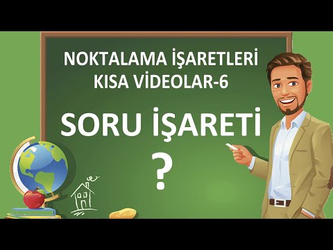 Noktalama İşaretleri | Soru İşareti | Soru İşaretinin Kullanıldığı Yerler