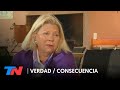 Elisa Carrió en VERDAD/CONSECUENCIA: "Alberto Fernández es la persona que más me persiguió"