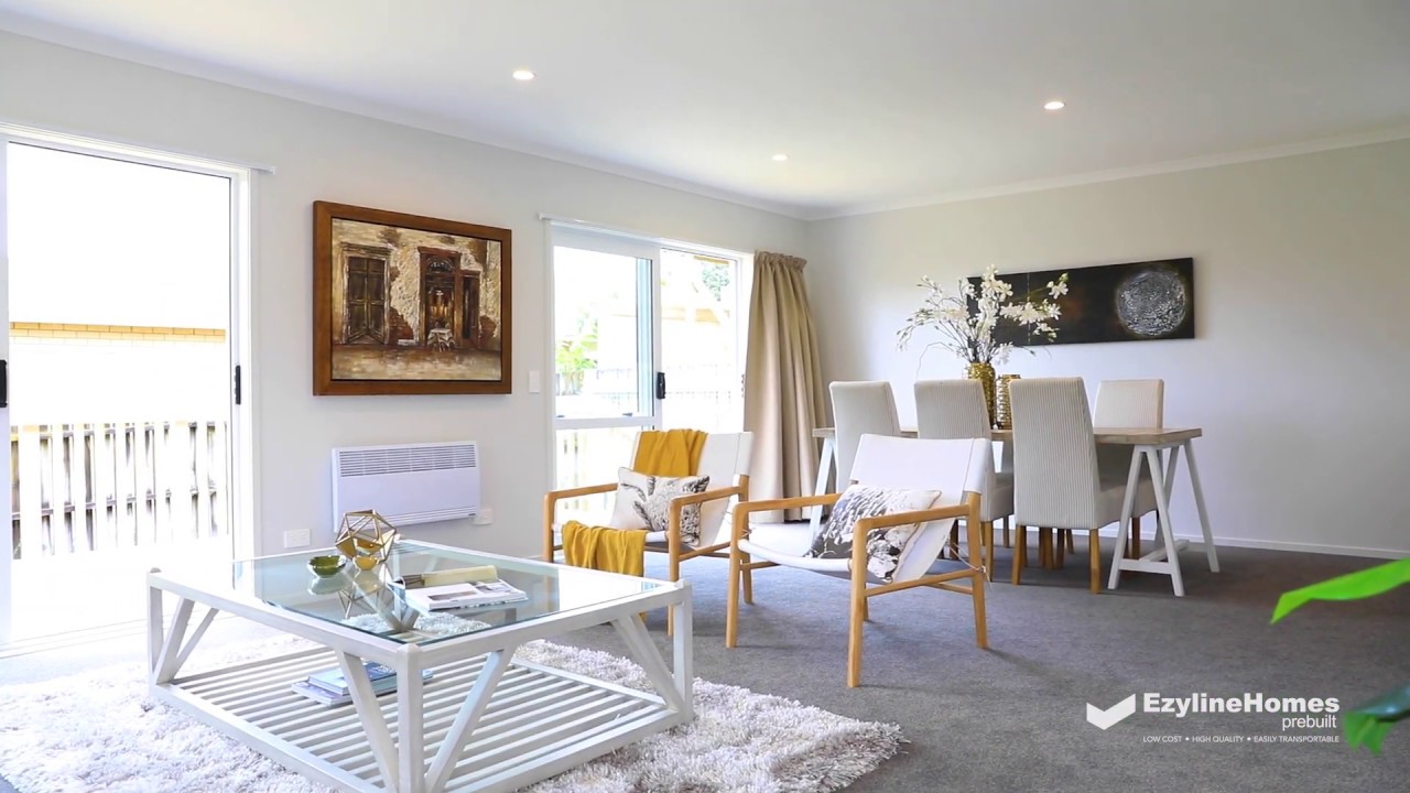 Ezyline Prebuilt Transportable Homes Standard 105m2, 4 Bedroom Home