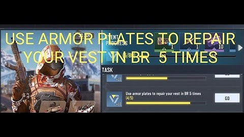 USE ARMOR PLATES TO REPAIR YOUR VEST IN BR 5 TIMES #CODMobile #NastlieOfficial