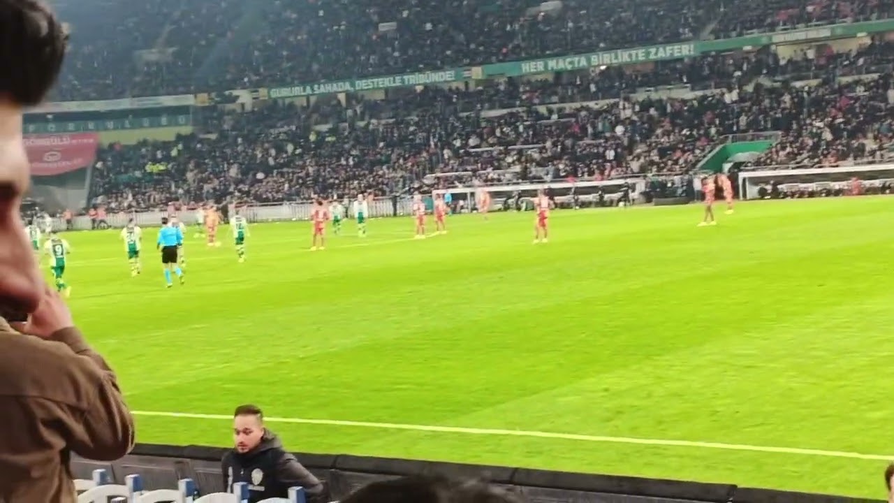 TÜMOSAN KONYASPOR BİRİNCİ GOOL  ADİL DEMİRBAĞ💚🤍