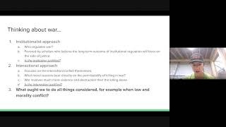 Cmh Just War Presentation Dr. Franklin 4212026