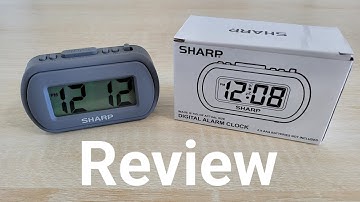 Sharp Digital Alarm Clock (Model: SPC483CAMZ) Review