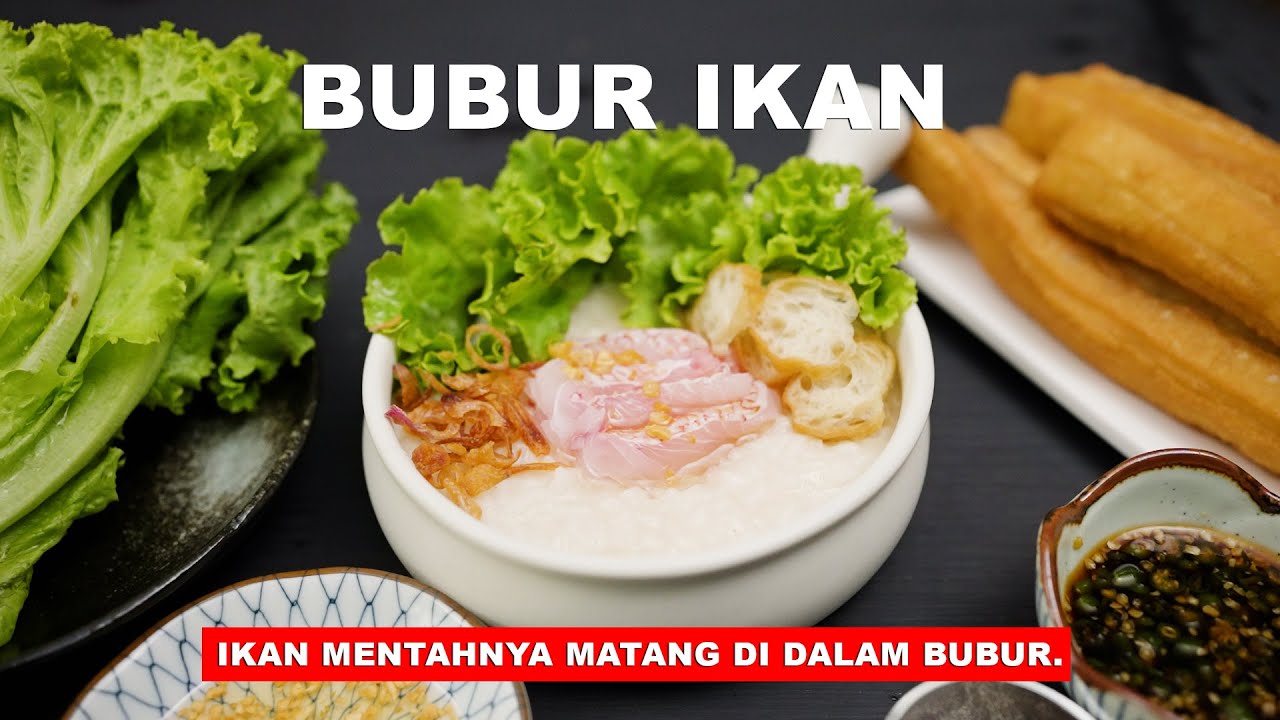 RESEP BUBUR IKAN SEPERTI BUBUR TAWAN