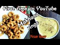 Makhana rings with Kesar rabri | Navratri special | First time on YouTube| coconut and Green chutney