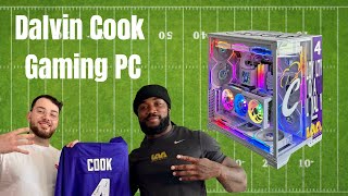 Building an INSANE $5000 Gaming PC for NFL Star Dalvin Cook!