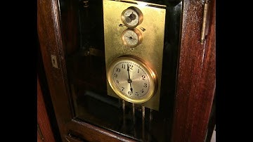 Warren Master Clock Type C,  c1925, an ITM Clock video