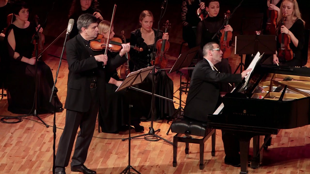 Prof. Raimondas Butvila, Alexander Paley and VMU Chamber Orchestra