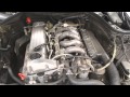 Mercedes W124 250 d automat praca silnika (Engine sound)