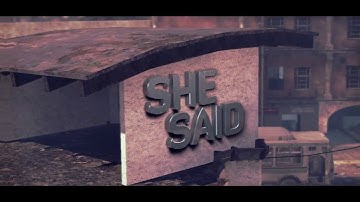 "She Said" (Left Fourth) Editors Appclip