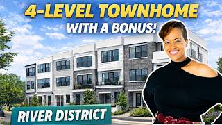 You Won’t Believe This 4-Level Townhome Layout 🤯 | Charlotte NC Tour