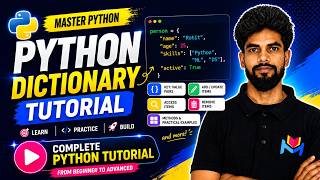 Dictionary and Its Methods in Python | Master Python Dictionary | Complete Python Tutorial