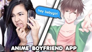 Anime guys flirting over the phone like...