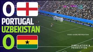 🔴Live- England vs Ghana | FIFA World Cup 2026 |  Full Match Simulation (Gameplay)