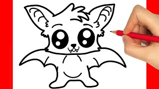 KAWAII FLEDERMAUS MALEN - HALLOWEEN BILDER