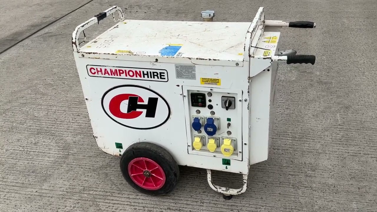 Harrington 6kva mobile diesel generator