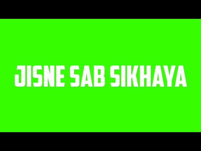 EMIWAY - GULLY KA KUTTA GREEN SCREEN STATUS