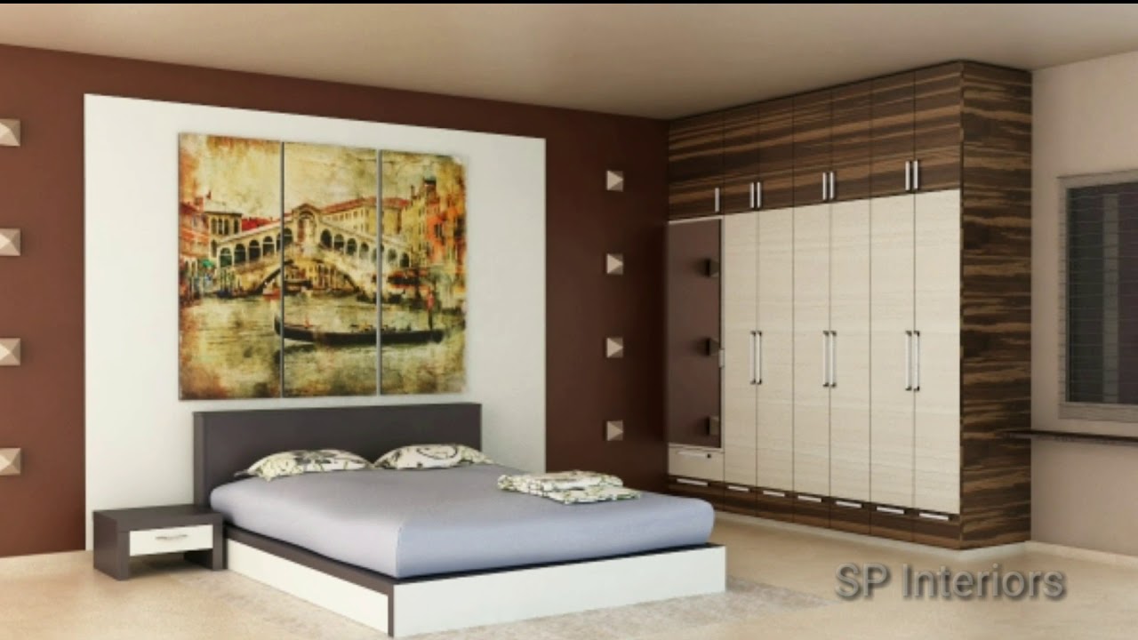 Luxury Bedroom Interior Design for Apartment/Villa - SP Interiors @ Bangalore, India