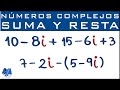 Suma y resta de números complejos | Ejemplo 1