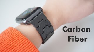 Carbon Fiber Apple Watch Band From Pitaka Unboxing