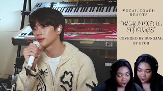 Vocal Coach Reacts: Benson Boone - Beautiful Things (Cover by YOOK SUNGJAE)| Absolutely Phenomenal!