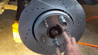 Jeep Grand Cherokee EZ Front Brake and Rotor Change (20112020)