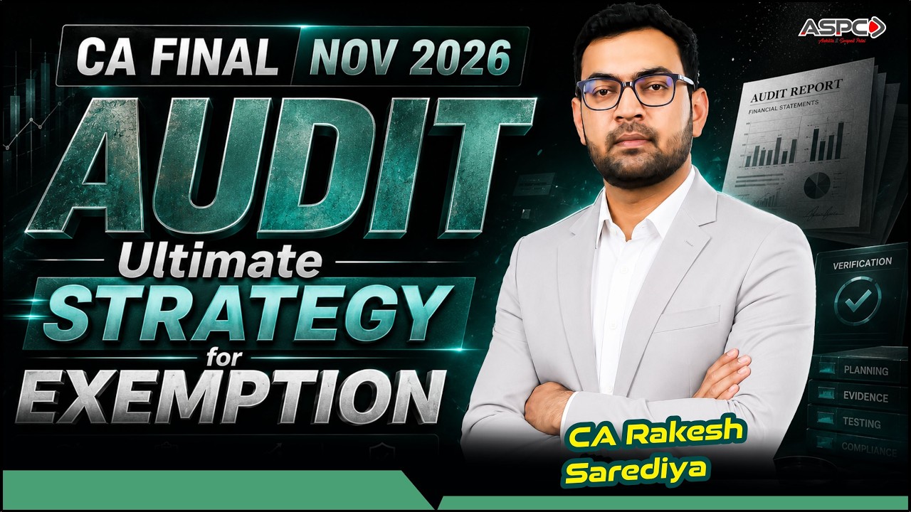 How to Prepare CA Final Audit for November 2026? 5-Month Strategy ...