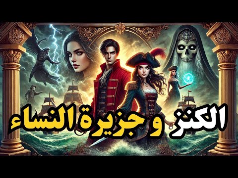 قصة الكنز و جزيرة النساء من أروع القصص و الحكايات الخيالية المشوقة لنوم هادئ وفاء العمري