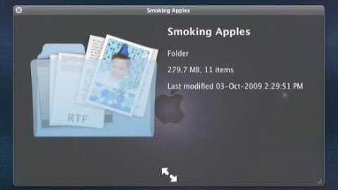Enable Xray folders in Snow Leopard