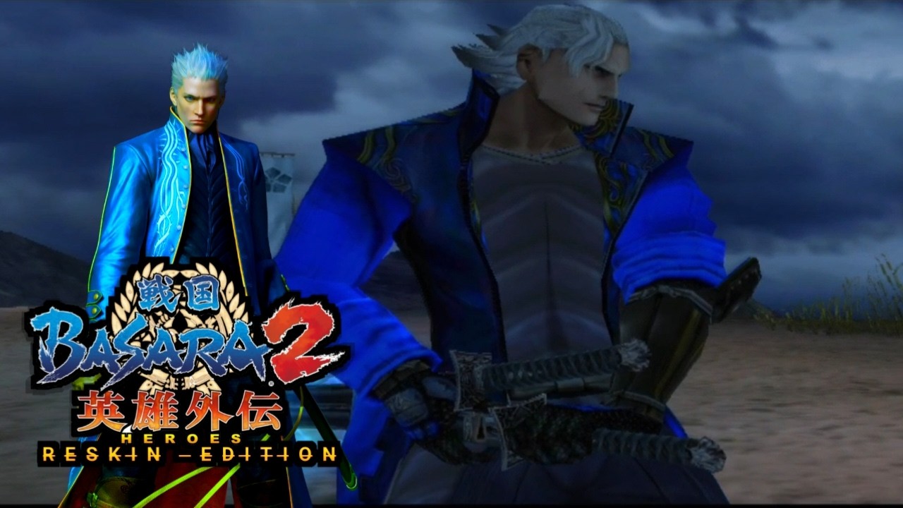 VERGIL DMC STYLE TEXTURE KATAKURA KOJURO‼️|BASARA 2 HEROES