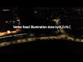 Vertex solitaire road illumination  kalyan smart city project  drone  kdmc