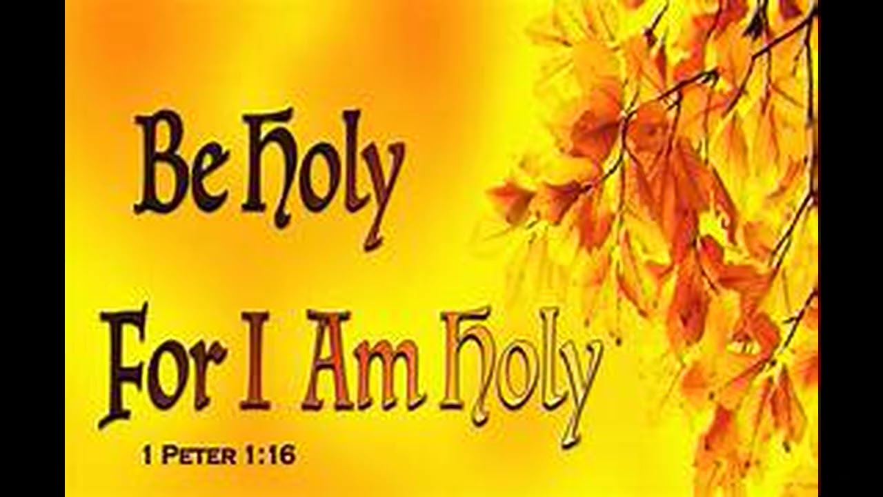 CALLED TO BE HOLY PART 1 BY GBILE AKANNI