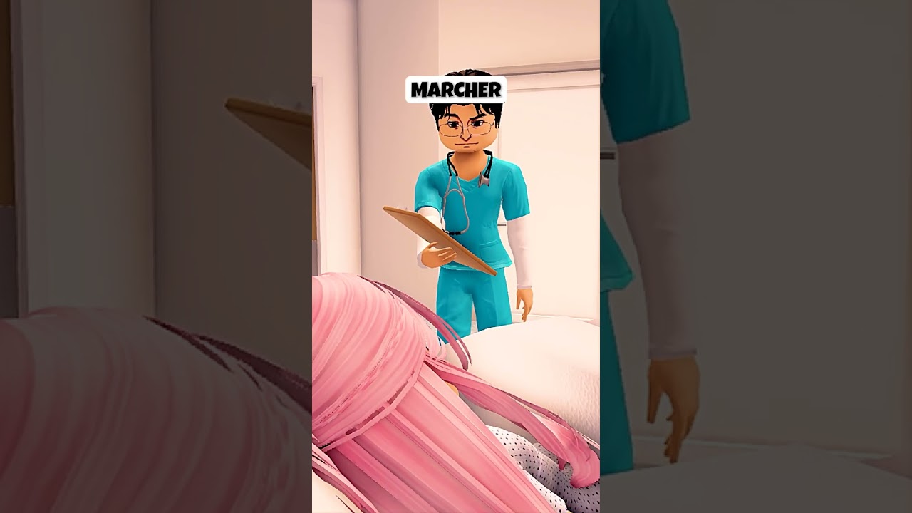Mon frère m'a renversée sans faire exprès🌺#roblox