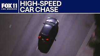 LIVE: Police chase underway in Los Angeles County