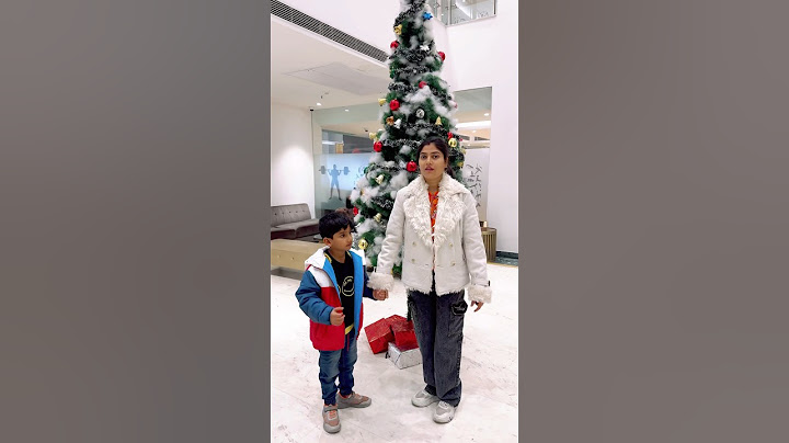 Anant ne dekha bht bda Christmas tree 🎄 🤗