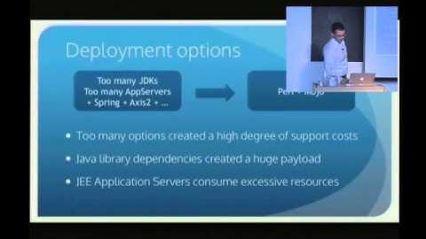 Mojoconf 2014 - Richard Elberger - Case Study: The Move from Axis2 to Mojo