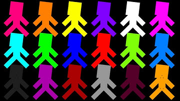 Stickman RTTB Run Race ASMR In Algodoo - Algicosathlon Day 51