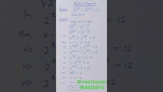 “Only Smart Students Can Solve This 😳🔥 | Radical Equation | Solve for x"