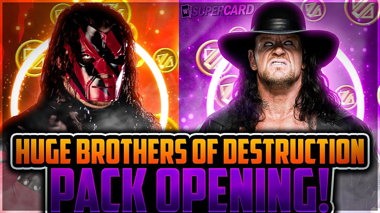 I OPENED THE BROTHERS OF DESTRUCTION PACKS AND THIS IS WHAT I GOT ...